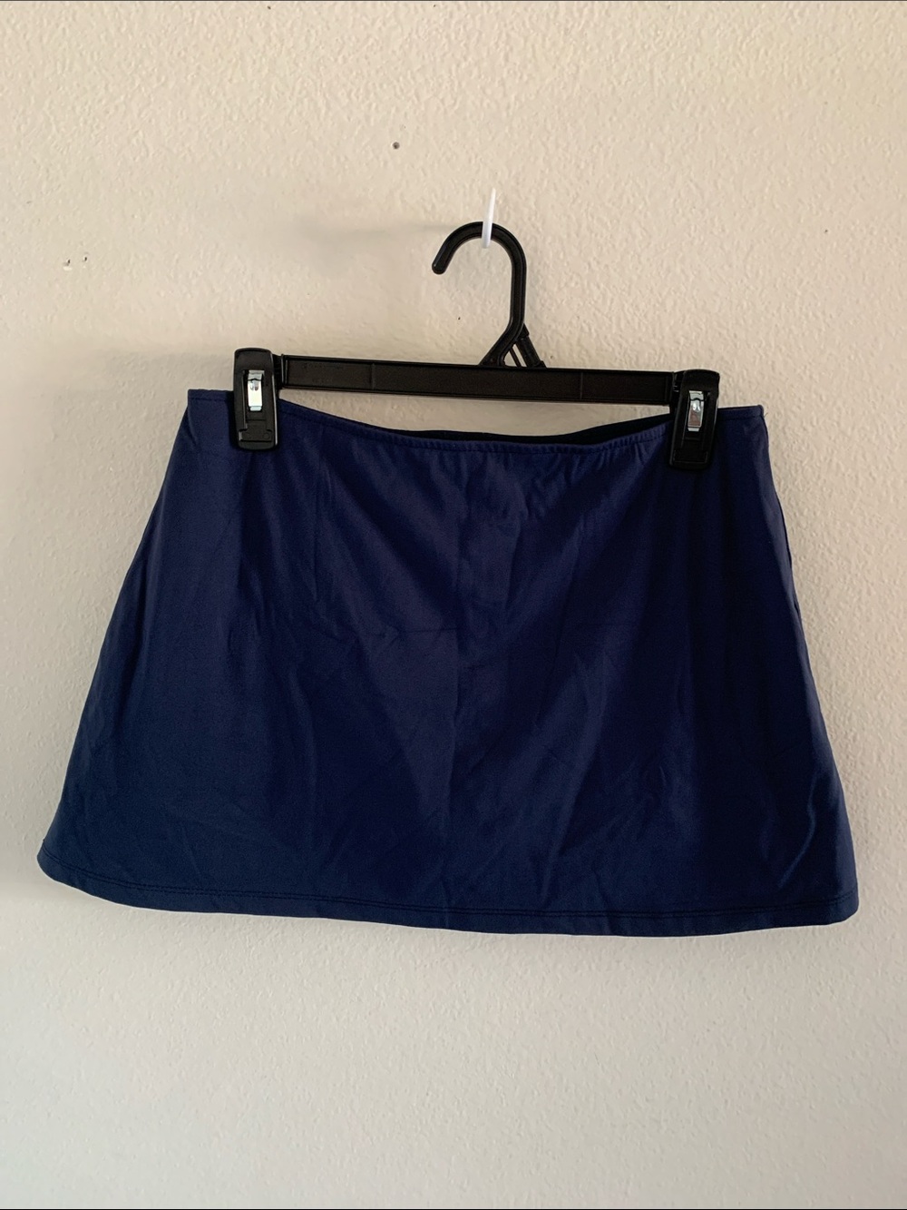 Navy blue skirt with under shorts attached